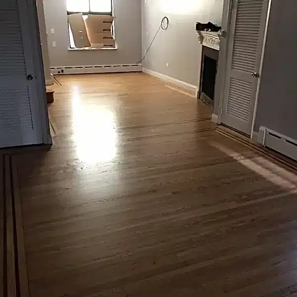 Residential Red Oak Refinishing and Installation in Old City, Philadelphia
