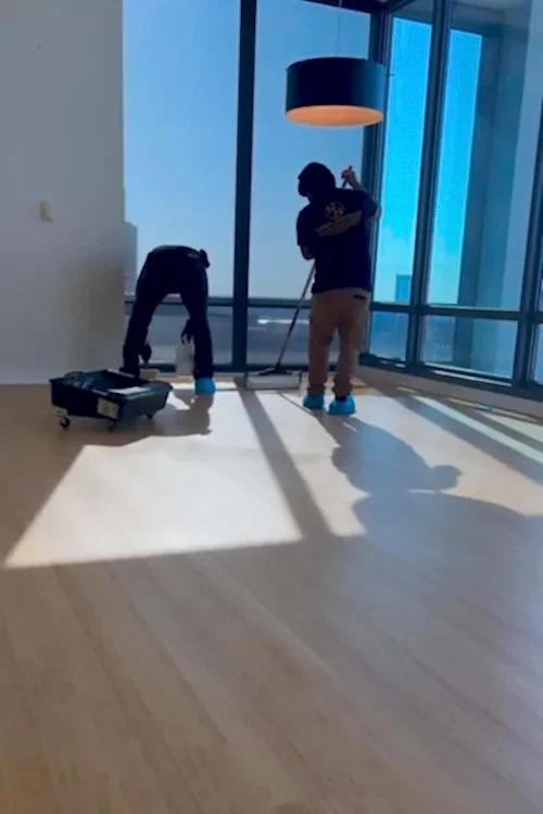 Hudson Hardwood floor restoration