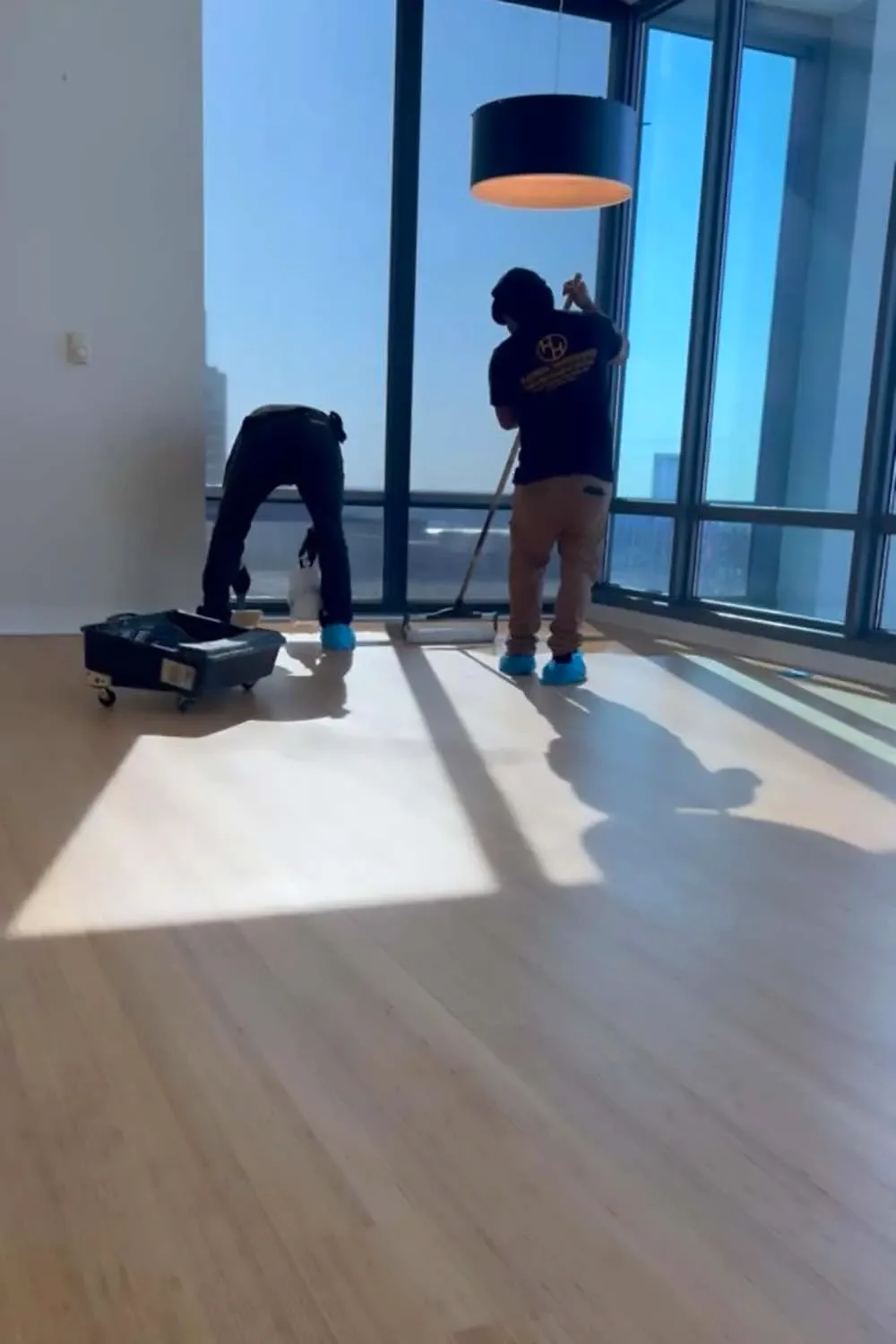 Hudson Hardwood floor restoration